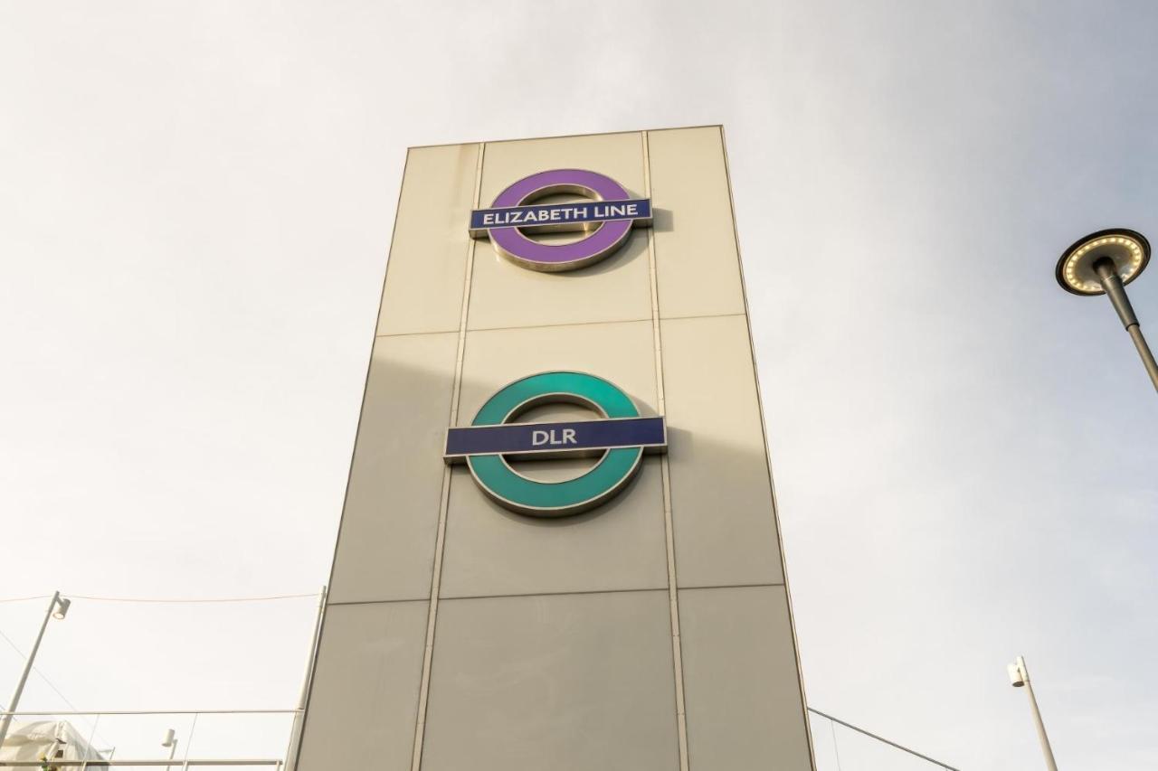New 2Bd Flat 4Mins To Excel Centre Fast City Links Leilighet London Eksteriør bilde