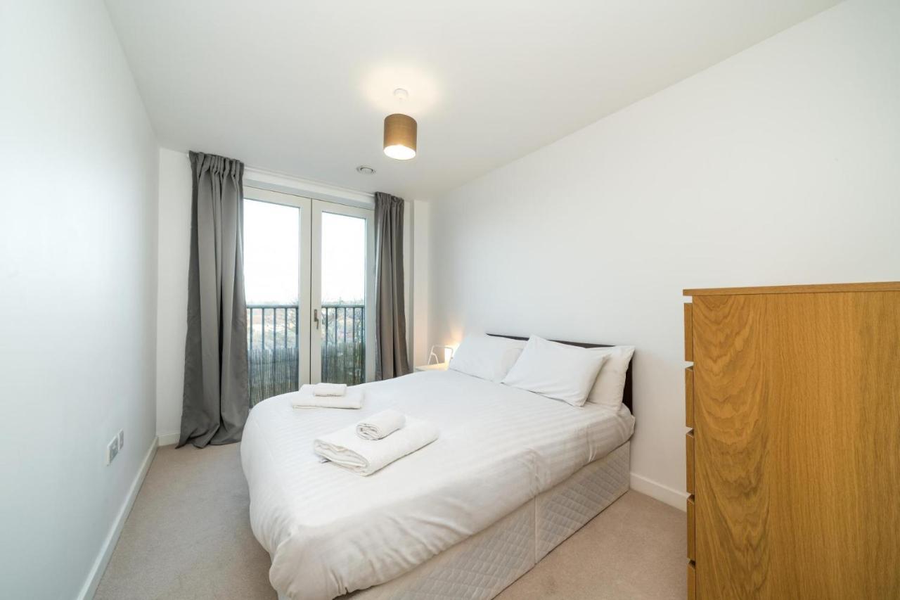 New 2Bd Flat 4Mins To Excel Centre Fast City Links Leilighet London Eksteriør bilde